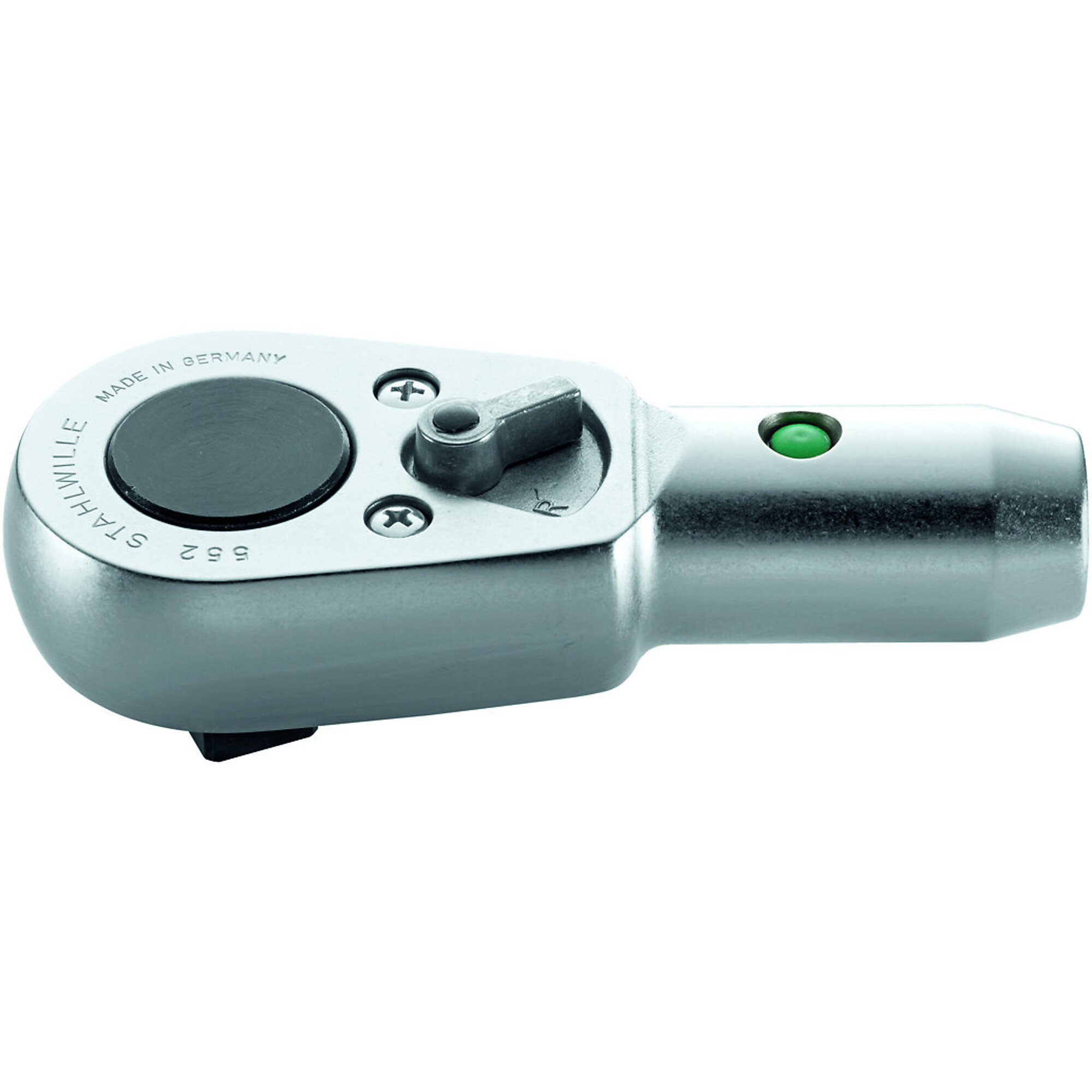 Stahlwille Ratchet Head — 3/4in. Drive, 36 Teeth, QuickRelease Safety Lock, Chrome Alloy Steel, Model# 552